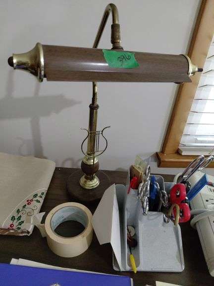 Desk lamp and misc