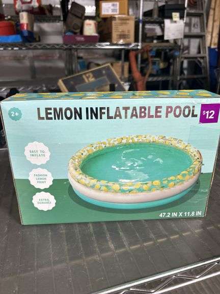 Lemon inflatable pool