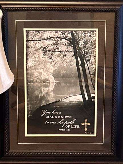 Religious picture and beautiful lamp