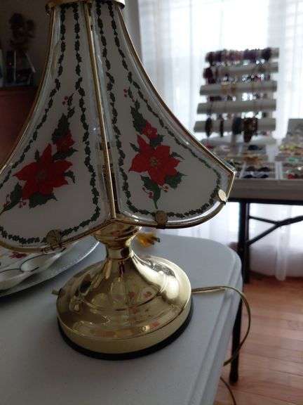 Vintage touch lamp