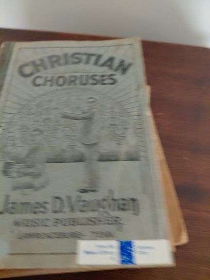 Old hymnals