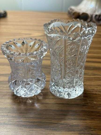 Crystal toothpick holders ￼