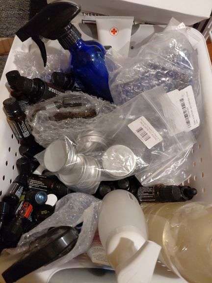 Doterra oils tins and spray bottles(glass)
