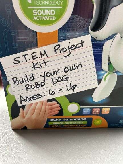 Science squad, Robo Rover , build your own Robo dog