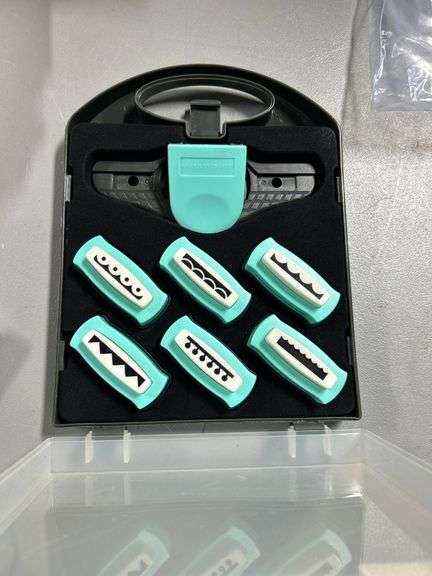 Craft kit knockout set interchangeable border punch system ￼