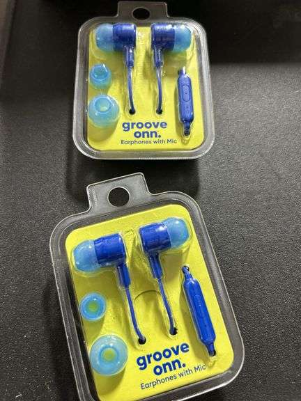 Earphones with mic ( 2 sets)