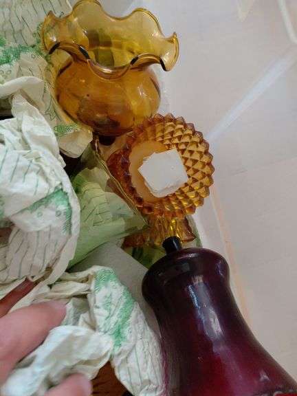 Box lot of misc votives