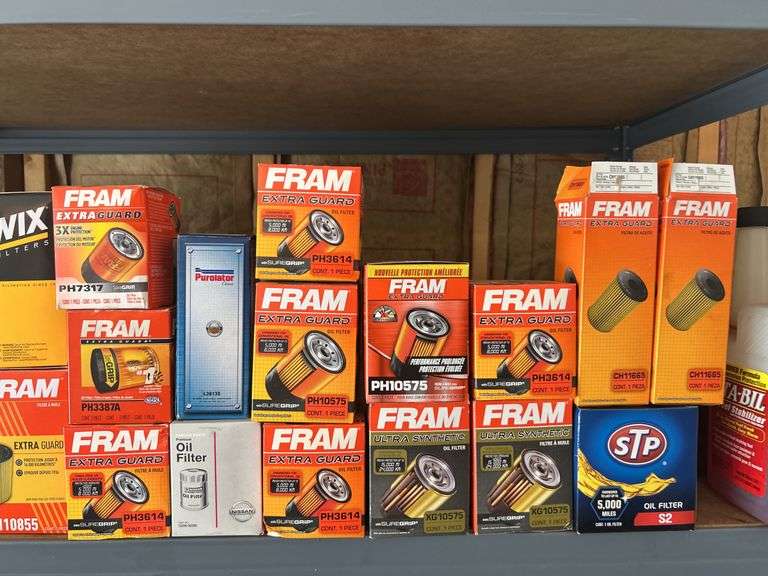 Box lot of NEW Filters and more - see pics