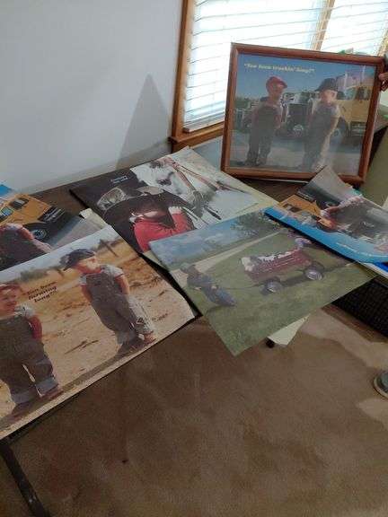 15 prints and one framed