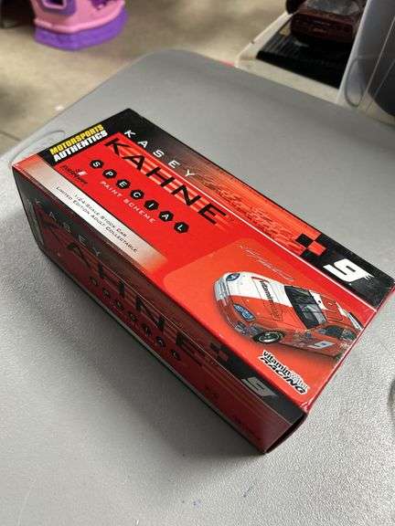 Motorsports authentic 1/24 scale signed by the driver and also the car owner Kasey Kahne & Ray Abrah