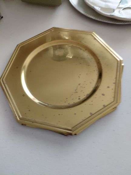 6 brass plates