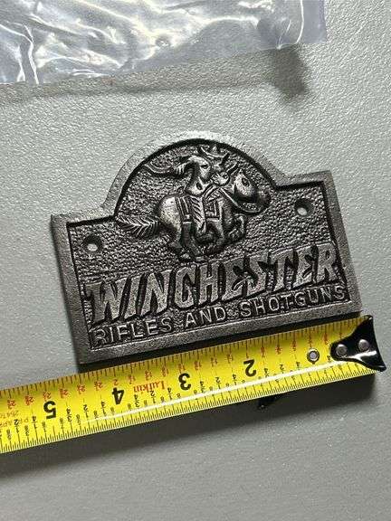 Nice Collectors Cast iron Winchester Advertising
