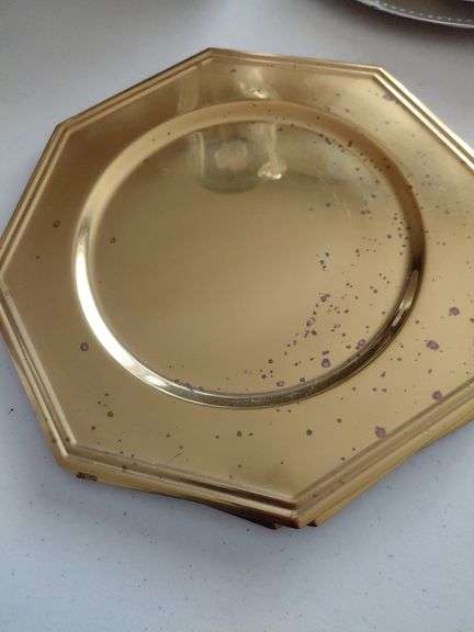 6 brass plates