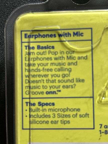 Earphones with mic ( 2 sets)