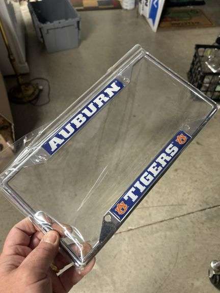 New Auburn tag frame