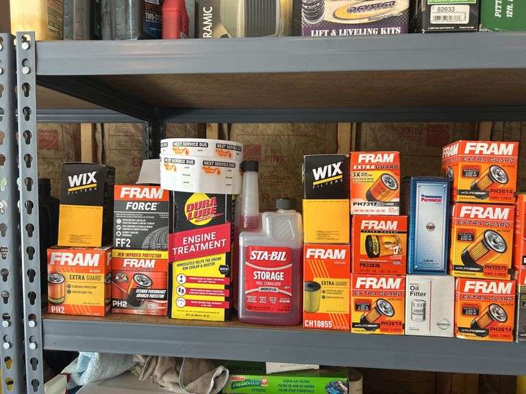 Box lot of NEW Filters and more - see pics