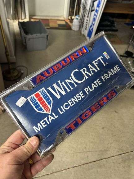 New Auburn tag frame