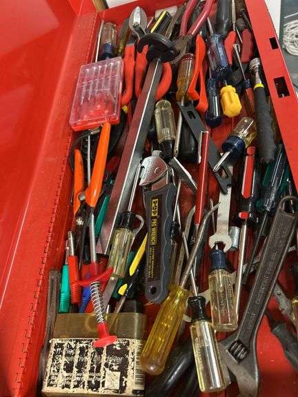 Tray of miscellaneous tools- see all photos