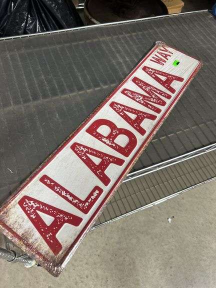 Nice metal sign