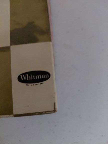 Vintage checker game