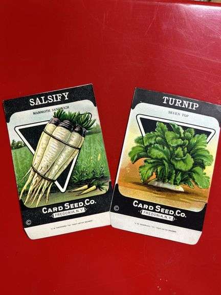 Look’em up ! Early 30’s-40’s seed adv packets