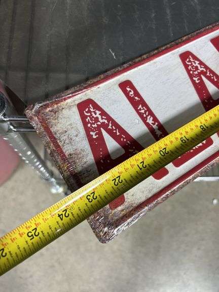 Nice metal sign