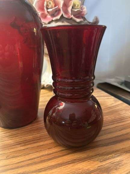Nice lot of Ruby Red glass