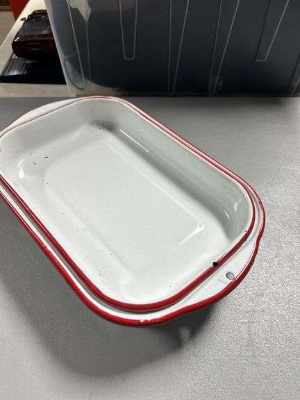 Too old of enamel pans