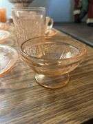 Pink Open Rose cups-saucers and more -see photo