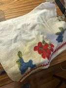 Crate of misc Glass and linens