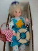 Vintage 1986 Brinn's Limited Edition Clown *August Calendar Doll * In Box