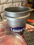 Large 15” Plant saucers -Lowe’s bucket and bit set