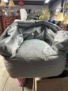 ean Bag Chair with Arm Rest, Velvet Lazy Sofa