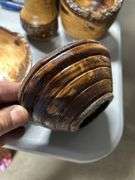 Beautiful Live edge handmade pieces -bowls-candle stand