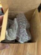 Crate lot of Christmas decor