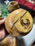 Beautiful Live edge handmade pieces -bowls-candle stand