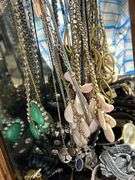 Great lot!! Nice wood jewelry box loaded with jewelry-see all photos