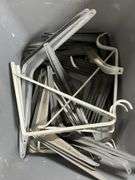 Tub of shelf brackets