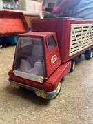 vintage Tonka Livestock Semi Tractor Trailer Truck.