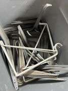 Tub of shelf brackets