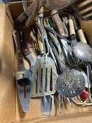 Nice, lot of flatware & kitchen utensils