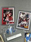 Nice five card football card lot