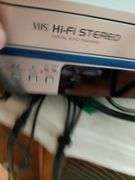 Hitachi vcr/dvd player