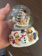 Crate of Christmas decor