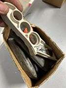 Tray of box cutters
