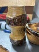 Beautiful Live edge handmade pieces -bowls-candle stand