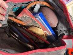 Craftsman tool bag, full of miscellaneous tools