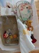 Box lot of misc votives