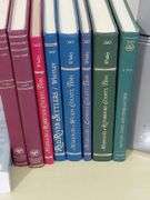 Metal box and books