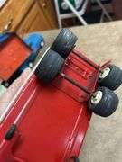 vintage Tonka Livestock Semi Tractor Trailer Truck.